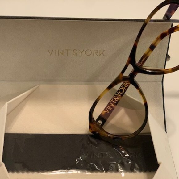 Vint & York Fly Boy Aviator style eyeglass frame - Picture 1 of 5